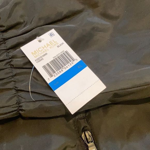 NWT Michael Kors Lightweight Zip Up Jacket XL - Picture 4 of 8